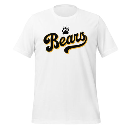 T-Shirt Unisex Jersey Cotton - Bears Script