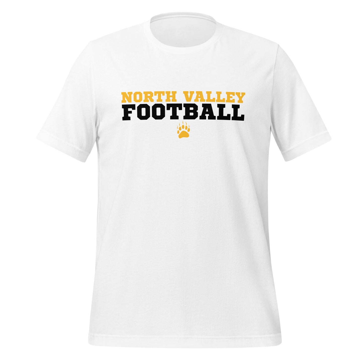 T-Shirt Unisex Jersey Cotton - North Valley Football