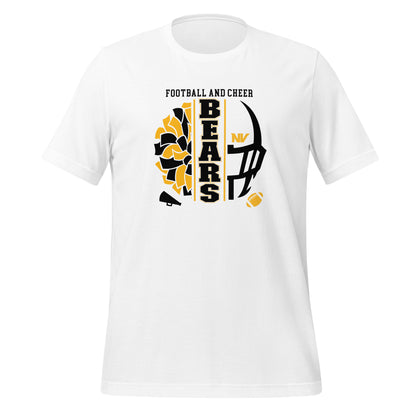 T-Shirt Unisex Jersey Cotton - Football and Cheer T-Shirt