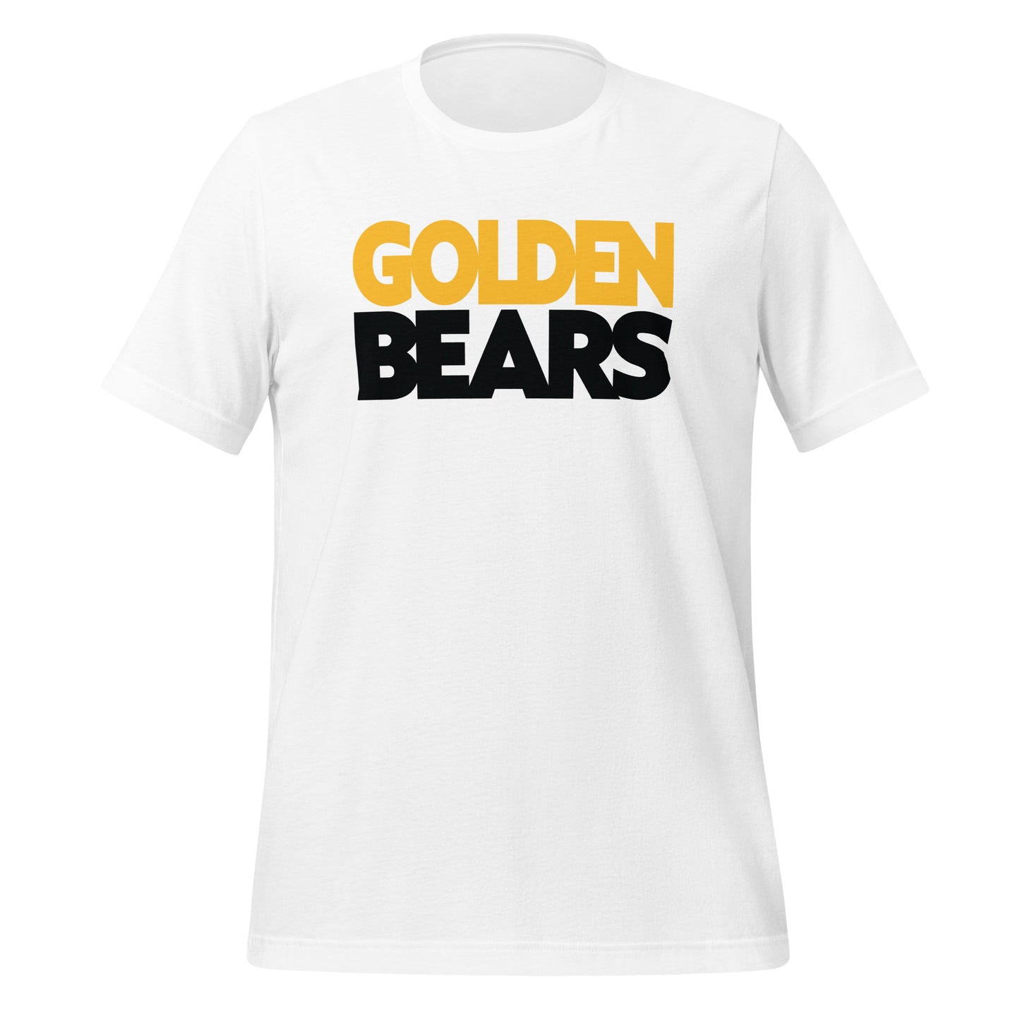 T-Shirt Unisex Jersey Cotton - Golden Bears Bold